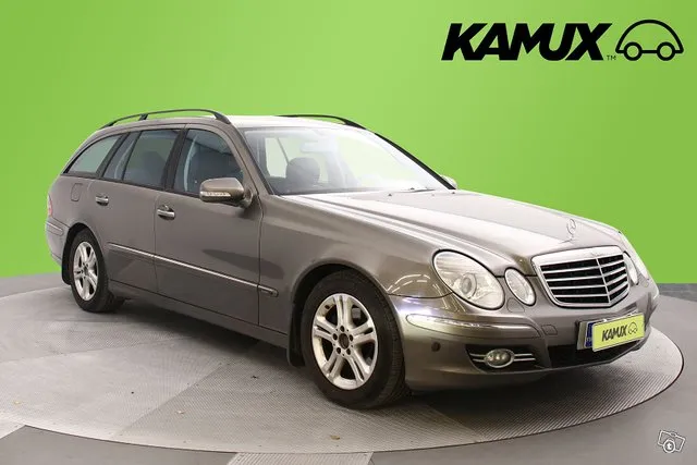 Mercedes-Benz E 220 220T CDI A / Vakionopeudensäädin / Juuri katsastettu / V-keula / Vetokoukku / 2x Renkaat / Image 1